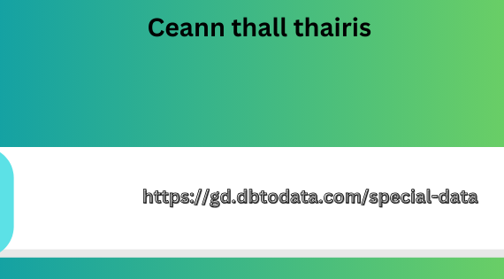 Ceann thall thairis