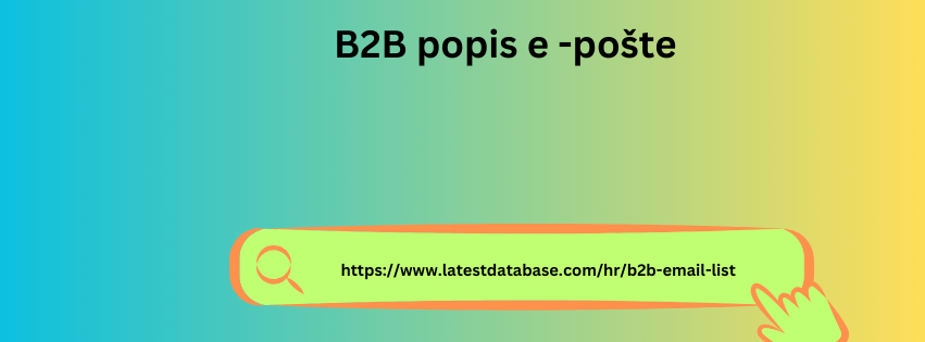 B2B popis e -pošte