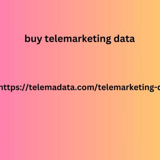 buy telemarketing data