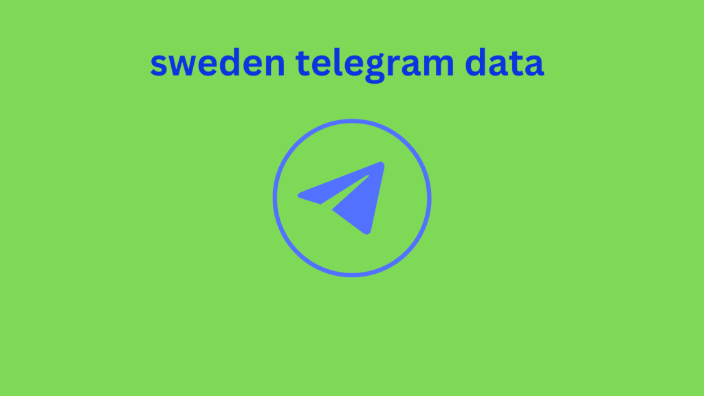 sweden telegram data