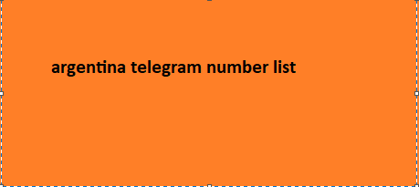 Argentina Telegram Number List​