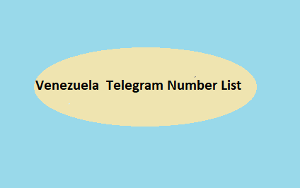 Venezuela Telegram Number List​