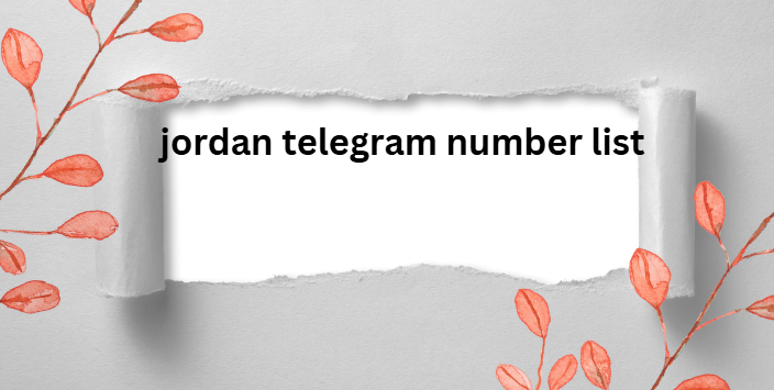 jordan telegram number list​