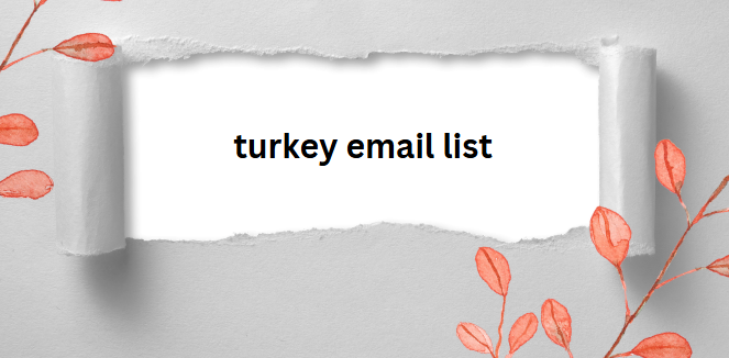 turkey email list